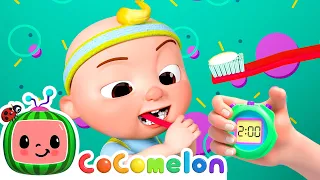Brush Your Teeth Song (Brush Along Version) | CoComelon | Moonbug Kids - Color Time