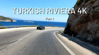 Turkish Riviera 4K Part 1 - Finike - Demre Scenic Drive