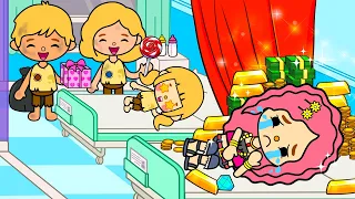 Poor But Happy And Rich But Sad | Toca Love Story | Toca Boca Life World | Toca Animation