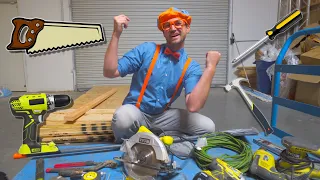 Blippi Tools for Kids | Tools Song and Clean Up Song for Children