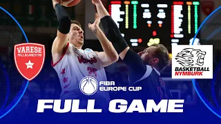 Quarter-Finals: Itelyum Varese v ERA Nymburk | Full Basketball Game | FIBA Europe Cup 2023-24