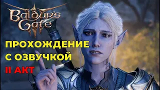 Baldurs Gate 3. Прохождение с озвучкой. Игра всё мрачнее. Часть 16. 2 АКТ.