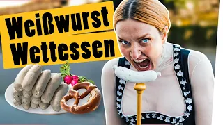 Weißwurst Wettessen: Iss mehr Weißwürste als ein echter Bayer! || Das schaffst du nie!