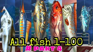 All fish 1-100 fishing hook