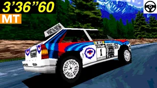 Forest - Best Time (3'36"60) [PC] SEGA RALLY CHAMPIONSHIP