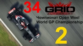 GRID: Autosport прохождение с повреждениями 34. Чемпионат Open Weel часть 2.