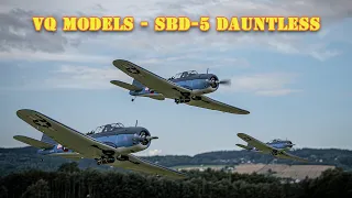 VQ SBD-5 Dauntless 30cc - With Saito FG 33R3. 4K UHD
