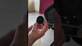How to remove hair and other dirt stuck in wheels of a chair/Baggage wheel/Caster