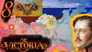 Victoria 3 #8 Российская империя - Что происходит в мире после 60 лет игры!