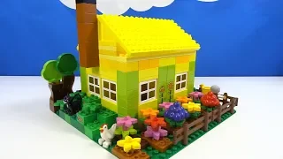 Строим из Lego Duplo, lego duplo house - Build and Play toys Lego - house in the village