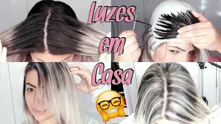 FAZENDO LUZES NA TOUCA EM CASA | Sheyla Cavalcante