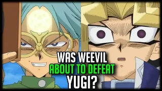 Was Weevil About To Defeat Yugi? [On The Wrong Track]
