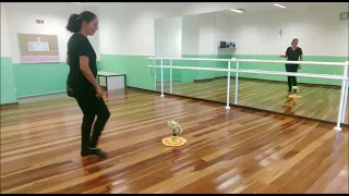 Dança Circular - Aprendendo Passos Básicos - Profa Jô