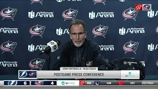 John Tortorella: I don't think we played a bad game