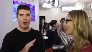 Simon Cowell Interview talk about Demi Lovato - Top 12 Double Elimination Show