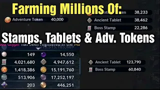 Black Desert Mobile How I Farmed Millions of Boss Stamps, Ancient Tablets & Adventure Tokens