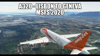 MSFS 2020 - Live Flight A320 |LPPT-LSGG | VATSIM ATC & A320NX Mod