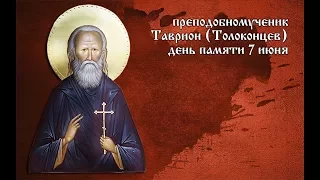 Церковный календарь  7 июня 2017г. Преподобномученик Таврион (Толоконцев)