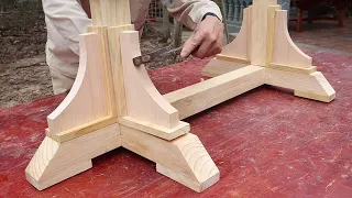 Creative Wood Use Ideas And Ingenious Woodworking Skills // Perfect Wood Recycling Plan In New Level