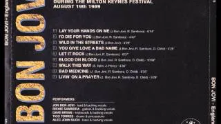 Bon Jovi - Milton Keynes Festival 19.08.1989 (Full Concert)