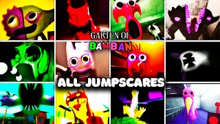 Garten of Banban 1 - 7 - ALL JUMPSCARES (Garten of Banban 1, 2, 3, 4, 5, 6, 7)