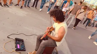 Dire Straits - Sultans Of Swing - Street Guitar Player - Cover by Damian Salazar