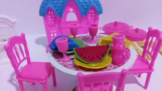 11 Minutes Satisfying with Unboxing Hello Kitty Sanrio Kitchen Set | Tiny ASMR Miniature Kitchen Set