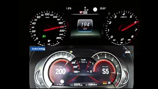 Bmw 530i VS Mercedes E300 acceleration hızlanma