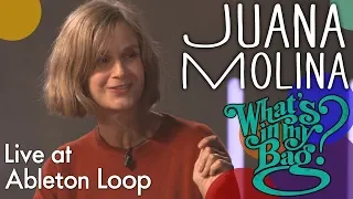 Juana Molina - What’s In My Bag? (Live at Ableton Loop)