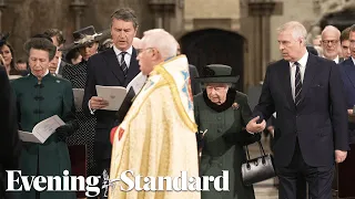 Duke of Edinburgh Memorial: Queen and senior royals gather in remembrance of Prince Philip