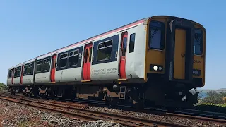 A Few Trains At Ferryside (19/5/24)