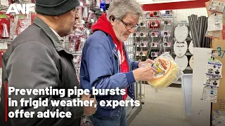 Preventing pipe bursts in frigid weather, experts offer advice