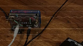 Homemade SN76489 + Arduino nano synth with original demo composition