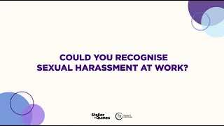 Animation 1 - Sexual harassment in the performing arts