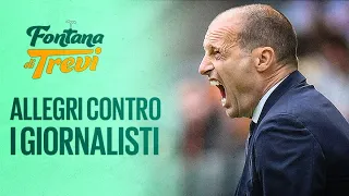 Allegri CONTRO i giornalisti, la vicenda ACERBI e l’esultanza di Theo ||| Fontana di Trevi