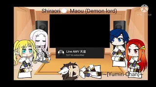 Kumo desu ga nani ka react to Kumoko (Shiraori) [Gacha Club]