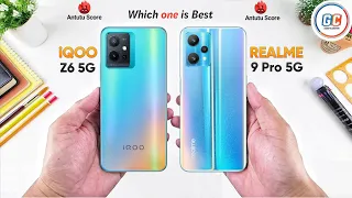 iQoo Z6 5G vs Realme 9 Pro 5G - Full Comparison ⚡ Which one is Best.