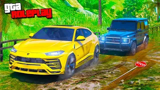 GTA 5 DRIVE RP - ПРОВЕРКА СТАРОГО MERCEDES G63 AMG И LAMBORGHINI URUS НА ПРОХОДИМОСТЬ! 🌊ВОТЕР