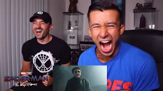 SPIDER-MAN NO WAY HOME TRAILER REACTION!