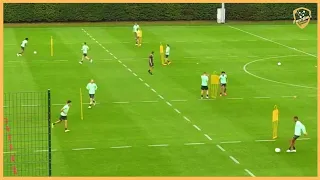 VfL Wolfsburg - Great Five Players Passing Drill - 3 Variantions