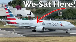 American Airlines 737MAX Economy from SXM - MIA