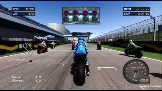 MotoGP '06 Xbox 360 720P gameplay