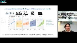 Conférence "Notre avenir climatique" - Valérie Masson Delmotte, co-présidente du GIEC