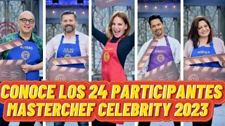 Masterchef Celebrity Colombia 2023 Participantes