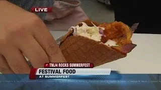 Are there healthy food options at Summerfest?