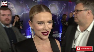 Scarlett Johansson talks alll things Black Widow at the Avengers: Endgame UK fan screening event