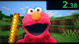 ELMO Speedruns MINECRAFT