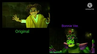 Comparison / We don't talk about Bruno (Bonnie) / Original vs Fnaf / Disney & Mr.Clay1983