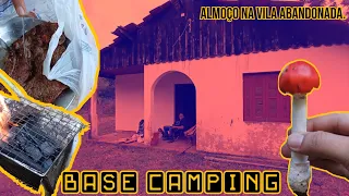 ALMOÇAMOS NA VILA DE CASAS ABANDONADAS ANTES DE IR PRA FLORESTA DO LOBO