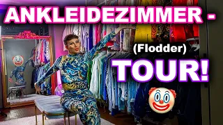 Die floddrigste ANKLEIDEZIMMER-TOUR die jemals auf YOUTUBE hochgeladen wurde 🤡